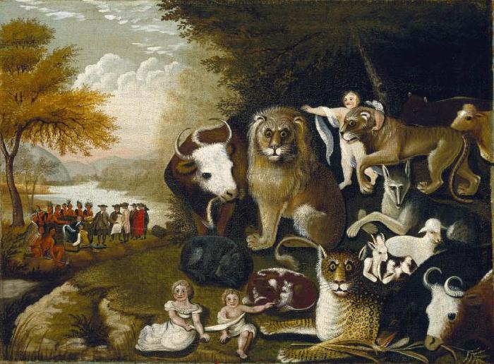 Edward Hicks The Peaceable Kingdom